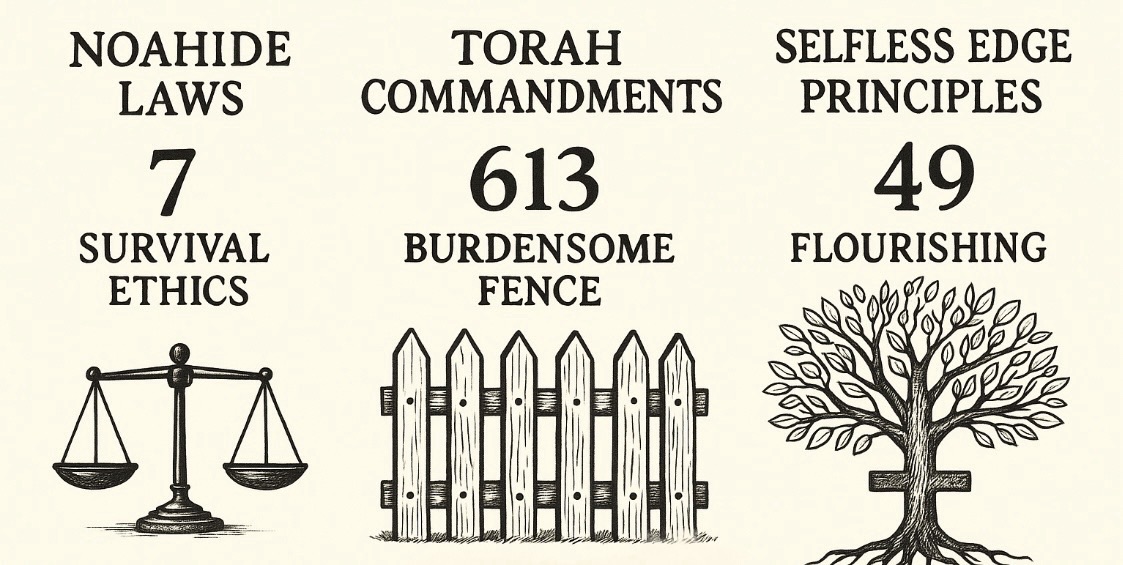 Beyond Survival and Burden: The 49 Principles of Selfless Edge™