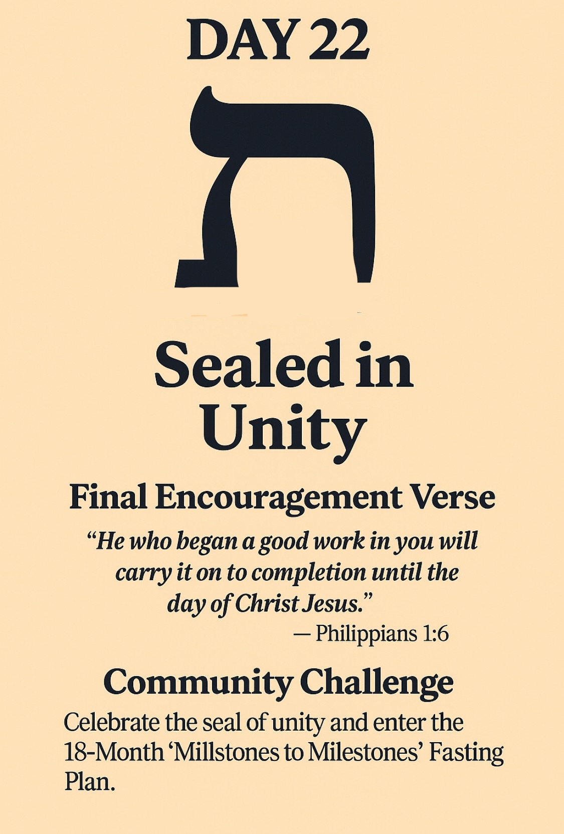 Day 22 — Tav (ת): Sealed in the Covenant of Completion
